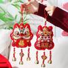 Chinese New Year Hanging Decoration Chinese Dragon Year Fu Character Ornament Spring Festival Tet Wall Decor Living Room Layout