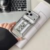 Роскошный Ретро Арт 3D Статуя Ангела Чехол для Телефона для Iphone 17 Air 16 15 14 13 12 Pro Max Гальваническое Покрытие Глянцевая Поверхность Чехол