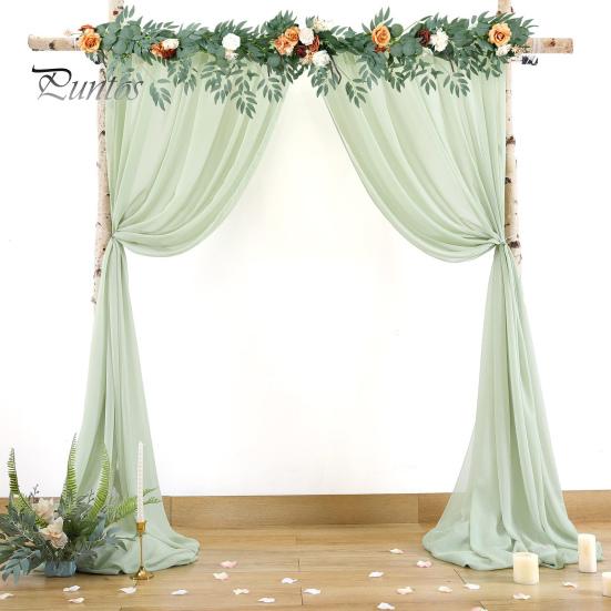 Свадебная арка драпировка занавес драпировка церемония приема подвесное украшение вуаль морской фон декор для банкетов, помолвок, вечеринок