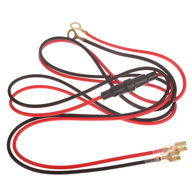 Кабель USB-зарядного устройства 60/100/150 см, жгут проводов прикуривателя с предохранителем 10 А для ремонта автомобиля, морского мотоцикла, квадроцикла, автофургона