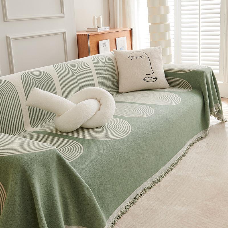 New Sofa Towel Universal All-inclusive Sofa Cover Cover Simple Full Cover Sofa Blanket Cushion.
