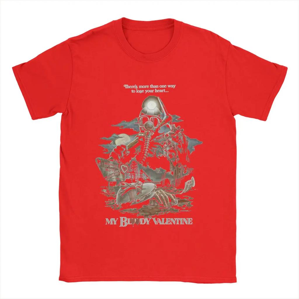 My Bloody Valentine футболки мужские из чистого хлопка сумасшедшие футболки с круглым воротником футболка с коротким рукавом одежда новое поступление