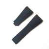 22mm Black Blue Red Curved End Soft Silicone Rubber Watchband For RX D-Blue 126660 Sea-Dweller Bracelet Dweller Watch Strap