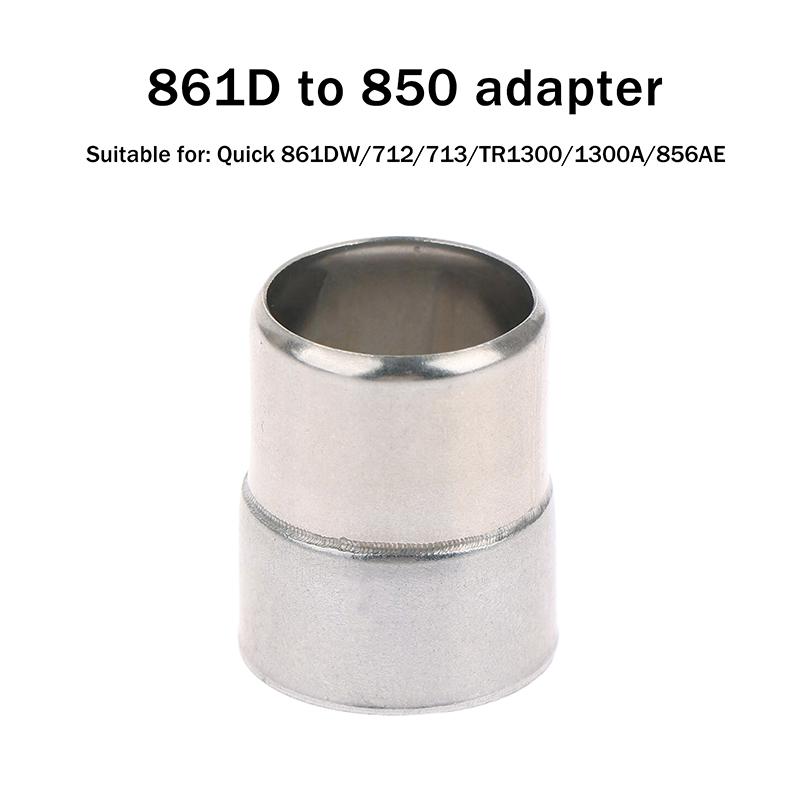 Адаптер насадки для термофена для 850/858 Quick-861DW, аксессуары для воздушных насадок, квадратная BGA-сварочная головка - Безопасен для ежедневного использования