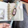 Кожаный ремешок с бриллиантами для Xiaomi Mi Band 10 9 8 Браслет для Xiaomi Mi Band 8 9 Pro/Redmi Watch 4 5 6 NFC Спортивный ремешок