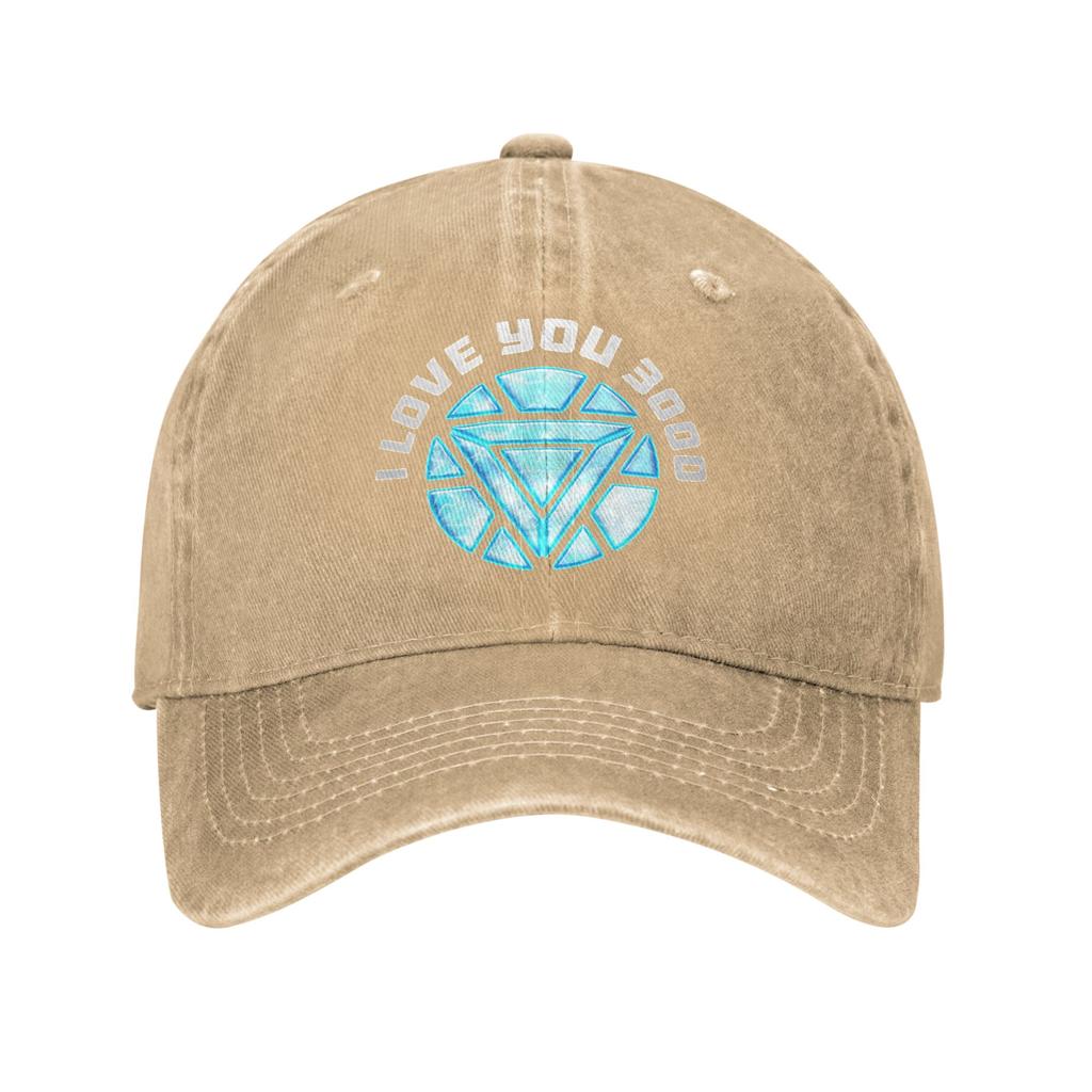 Iron Unisex Multicolor Hat Peaked Womens Cap I Love You Personalized Visor Protection Hats