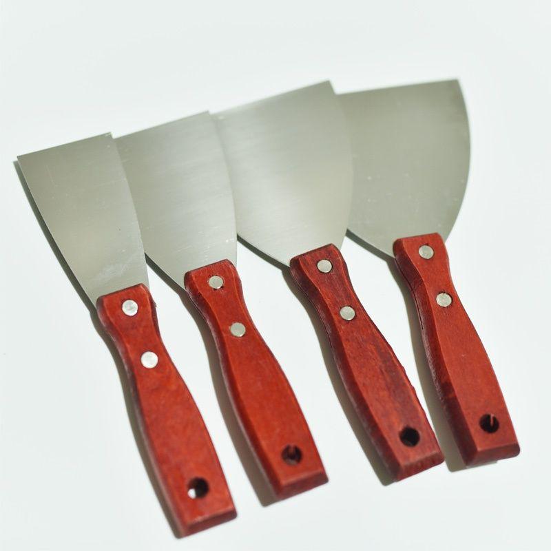 Stainless Steel Putty & Scraper Knife Set for Cleaning and Plastering