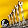 5pcs/set High Hardness Double-ended Wrench High Torque Wrench Set Open End Wrench  Home Disassembly