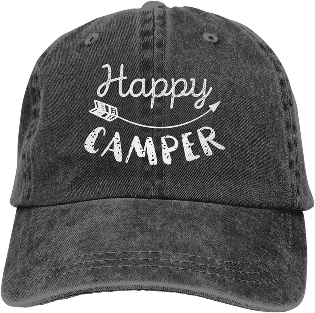Кепка Camper бейсболка для женщин и мужчин черная винтажная регулируемая унисекс хлопковая кепка для папы для летнего пляжного спорта джинсовая