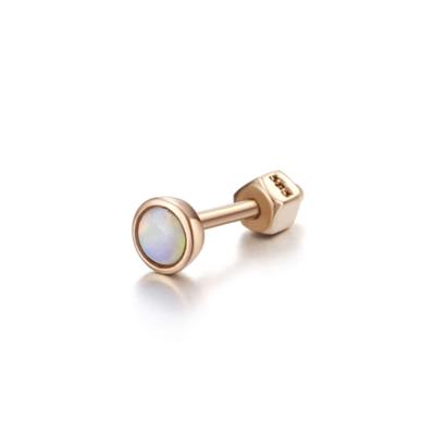 CRANNE 14K Натуральный Опал Пирсинг C12PG005