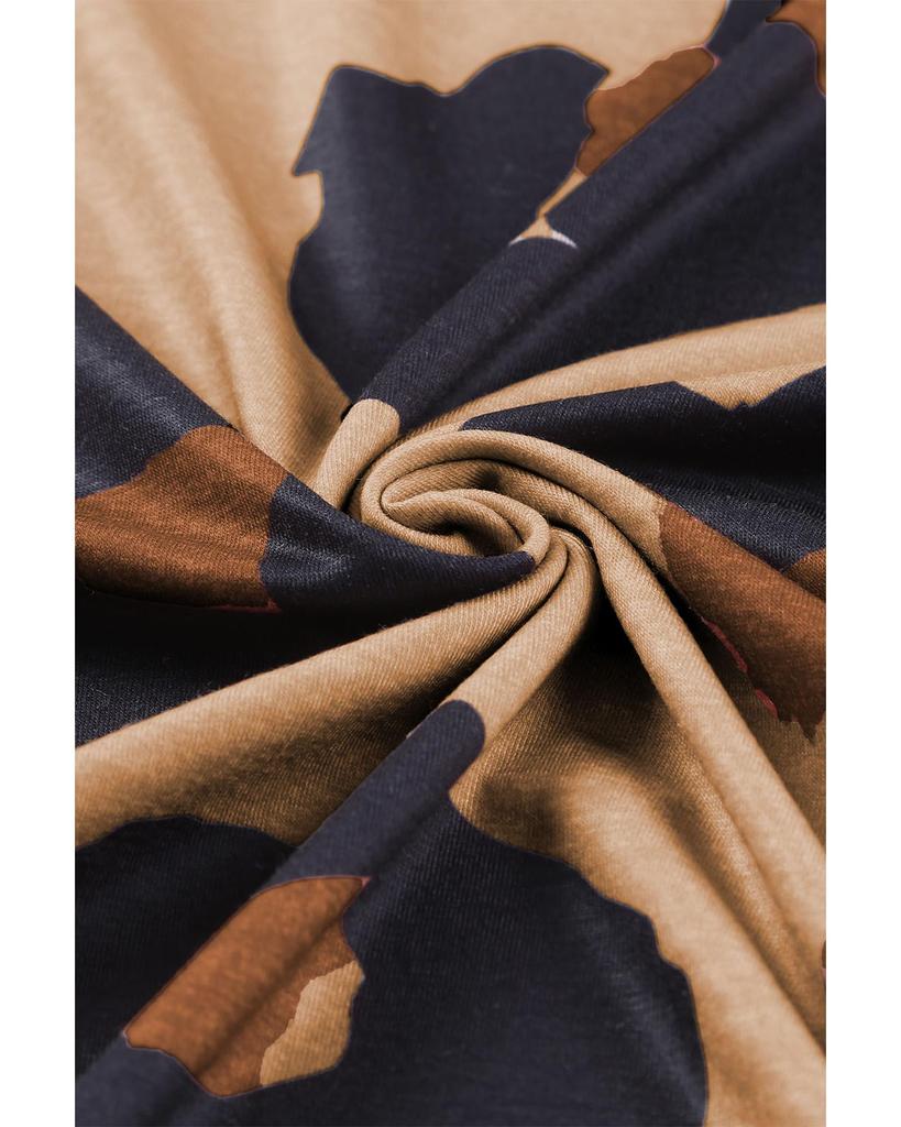 Azura Exchange Свободный топ с длинными рукавами