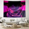 Custom Name KPop Demon Hunters Print Tapestry, Backdrop, Easy Setup, Ideal for Bedroom, Office & Living Room, with Aesthetic Wall Hanging Decor.