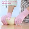 S/M/L/XL Pink Nitrile Gloves Disposable Latex Household Gloves Elastic  Waterproof Durable Multifunctional Cleaning Work Gloves