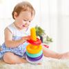 Stacking Music Children's Educational Rainbow Tower Ring 0-1 Year Old Infant Early Education Six Seven Eight Nine Months 10 Baby Toys