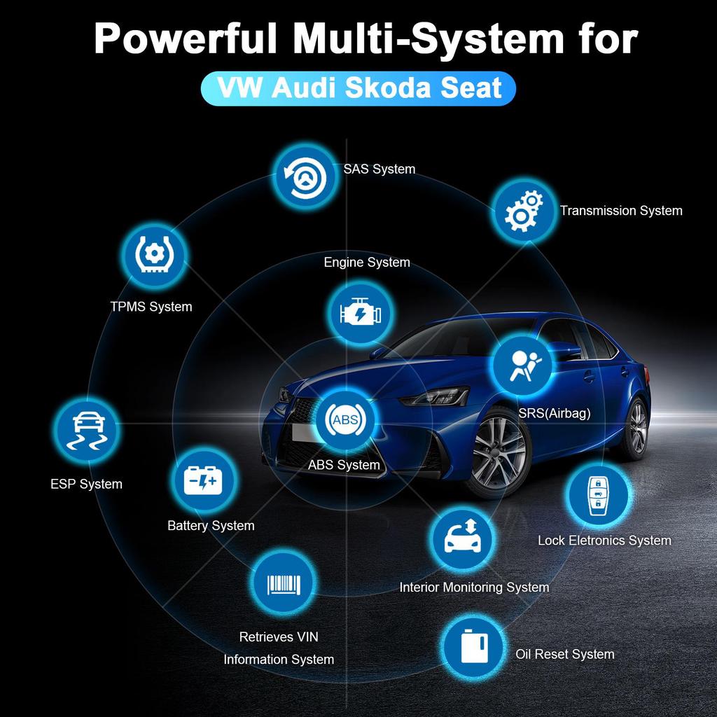 AUTOPHIX 5600 для VW для OBD2, автомобильный сканер, инструмент ETC, сервисный сброс, EPB TPMS OBD 2, диагностический инструмент, проверка кода считывателя двигателя