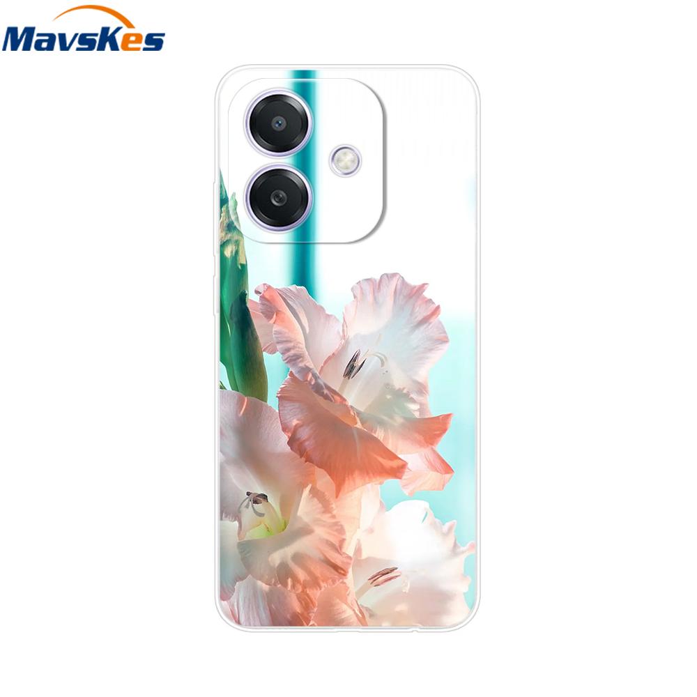 Мягкий прозрачный чехол из ТПУ для Oppo A3X A3 4G 5G 2024 Чехлы Мягкая силиконовая крышка для телефона для OPPOA3X OPPOA3 Защитная оболочка Чехол