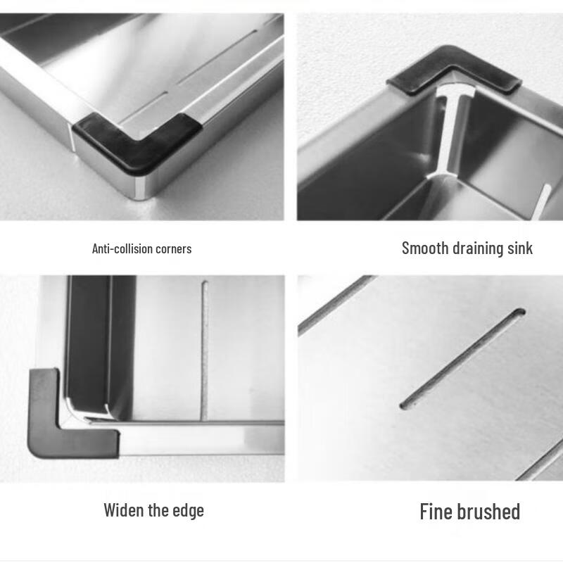 Thickened Stainless Steel Sink Drain Basket