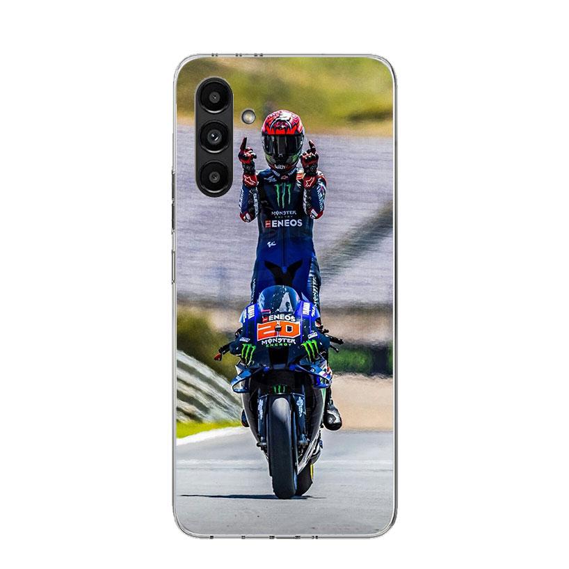 Fabio Quartararo Moto NO.20 Phone Case For Samsung Galaxy A17 A16 A14 A15 A13 A57 A56 A54 A55 A53 A37 A36 A34 A35 A33 A26 A24 A2