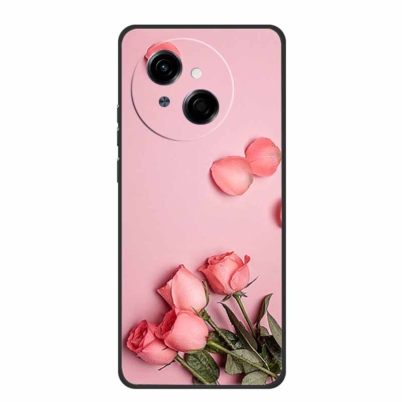 Phone Case For Tecno Spark Go 1 S Back Cover Case 6.67" Black Silicone Soft TPU Coque For Tecno Spark Go 1S Case Go1S Funda Para