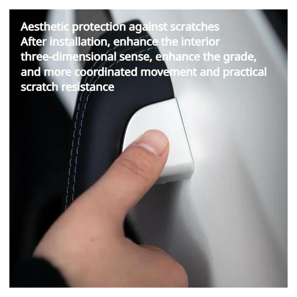 Interior Accessories Tesla Model 3 Highland Model Y Junior 2025 Release Car Door Opening Button Sticker Steering Wheel Cover Protection