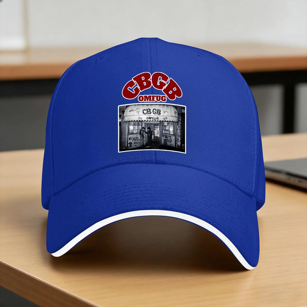 Cbgb Omfug Casual Baseball Cap Hiking Fishing Trucker Hat Spring Adjustable Unisex Unisex Classic Baseball Caps