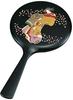 Elegant Hand Mirror, Black, Courtesan, Takamaki-e
