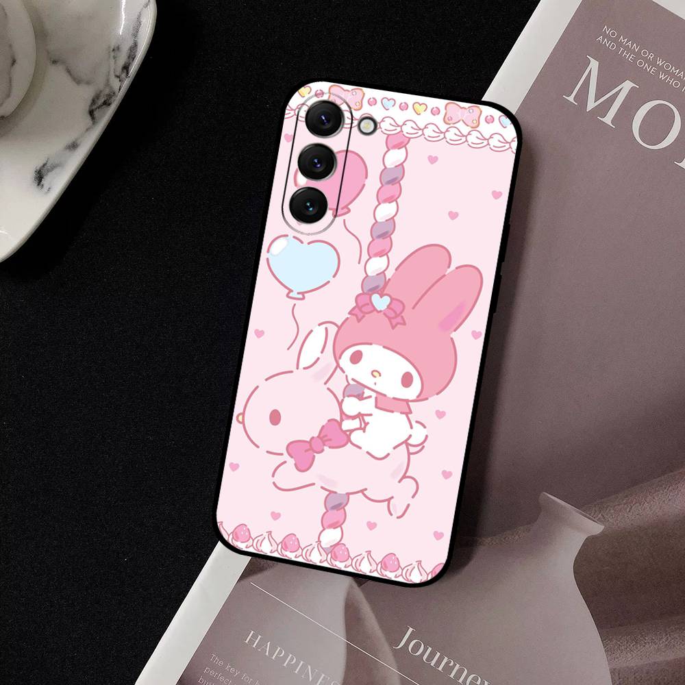 Милый Мультяшный Чехол-Телефон M-Melody Для Samsung Galaxy S21 S22 S23 S24ULTRA S25ULTRA FE Ultra Plus5G A52S S26 Мягкий Чехол