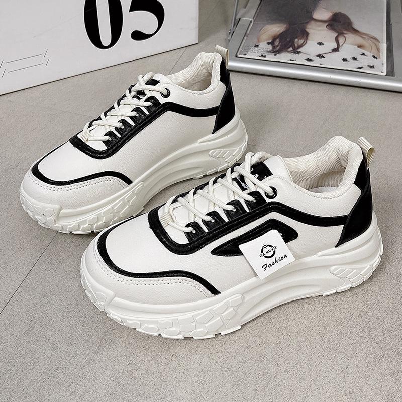 Daddy Shoes Женская осенняя новая модная темпераментная универсальная повседневная спортивная обувь на платформе Tide