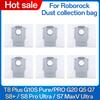 Сменные пылесборники для Roborock T8 Plus G10S Pure/PRO G20 Q5 Q7 с активированным углем, Запчасть для пылесоса - Белый
