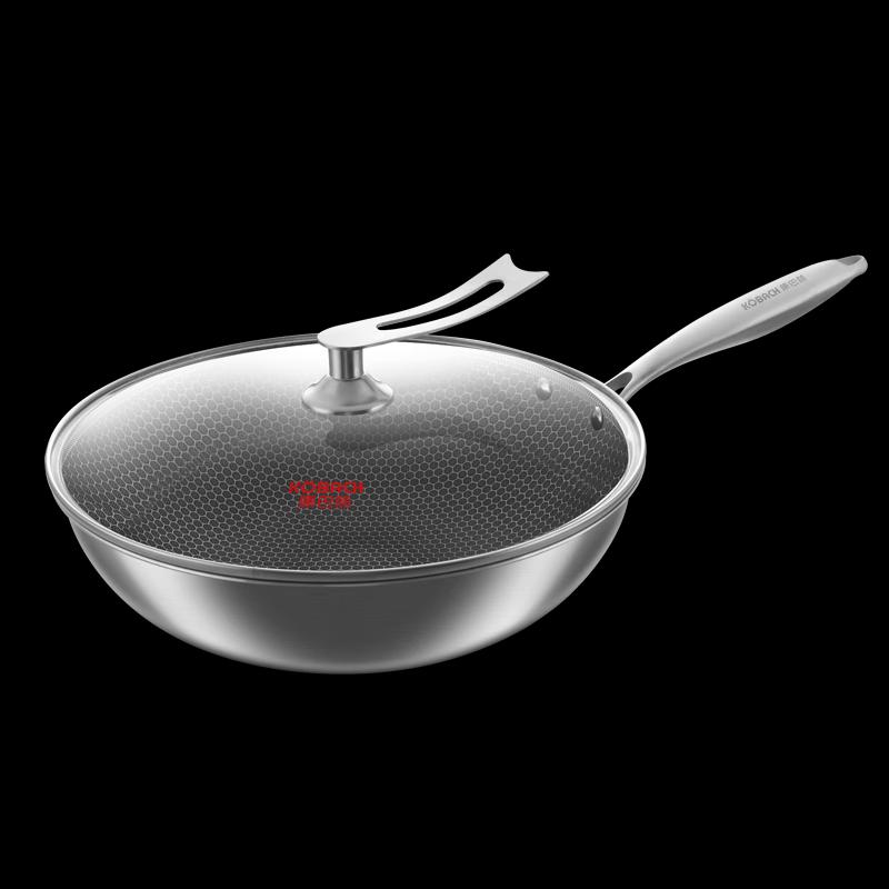 KÖBACH Ганновер Вок-сковорода с сотовым дном из нержавеющей стали 304