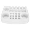 12Pcs Disposable Plastic Tattoo Cartridge Color Tray Needle Holder Stand Trays Tattoo Plate