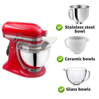 Щиток для смешивания KitchenAid предотвращает разбрызгивание, насадка для смешивания, защита от брызг для чаш объемом 4,5–5 кварты