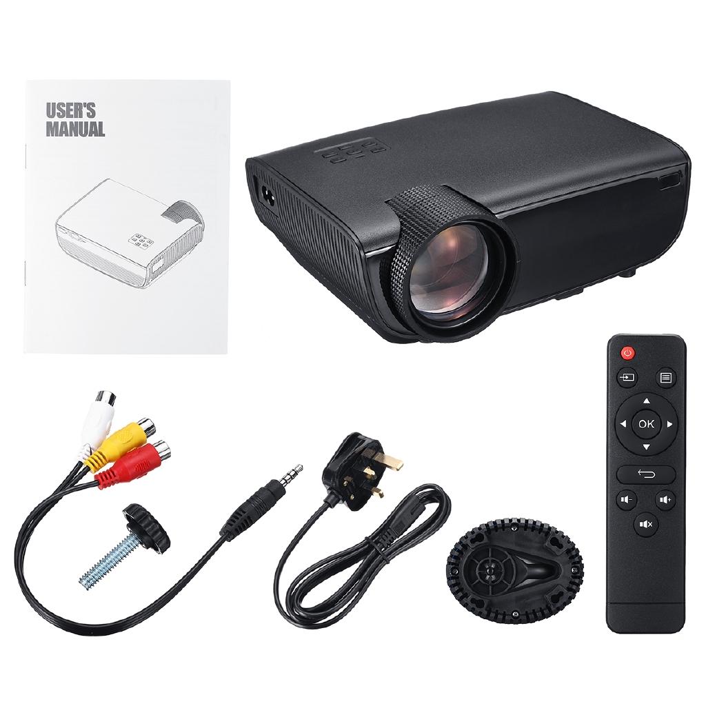 Мини HD 1080p Смарт LED 3D ТВ Портативный Проектор Поддержка Полного Видео Домашний Кинотеатр Проектор Новый