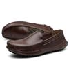 Men's Slip On Casual Leather Shoes Lightweight Loafers Moccasins Comfortable Driving Shoe
