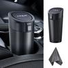 Mirai Car Trash Can, Slim Bottle-Shaped Soft Trash Can with Two Lid Opening Methods, Compatible with the New Mirai, Interior Parts, Stylish Small