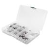 520Pcs Stainless Steel Balls Assortment Industrial Bearing Assembly for Grinding Tool
