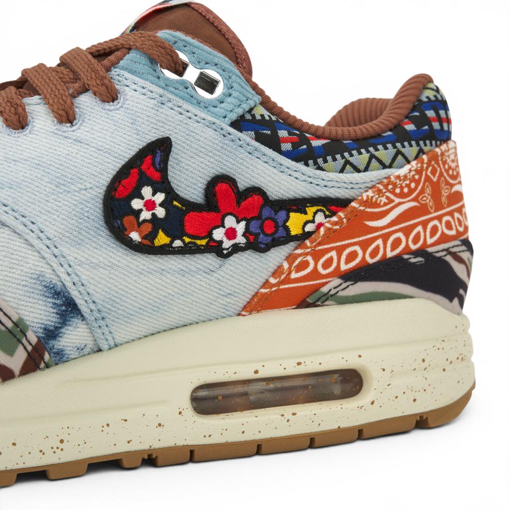Concepts x Nike Air Max 1 SP Heavy Унисекс Кроссовки Мультиколор Дикий-Фиолетовый Парусный DN1803-900