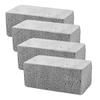 4 Pcs Pool Pumice Stone Swimming Pool Cleaning Pumice Block Pools Tile Cleaner Block for Spa Pools Kitchen Bathroom