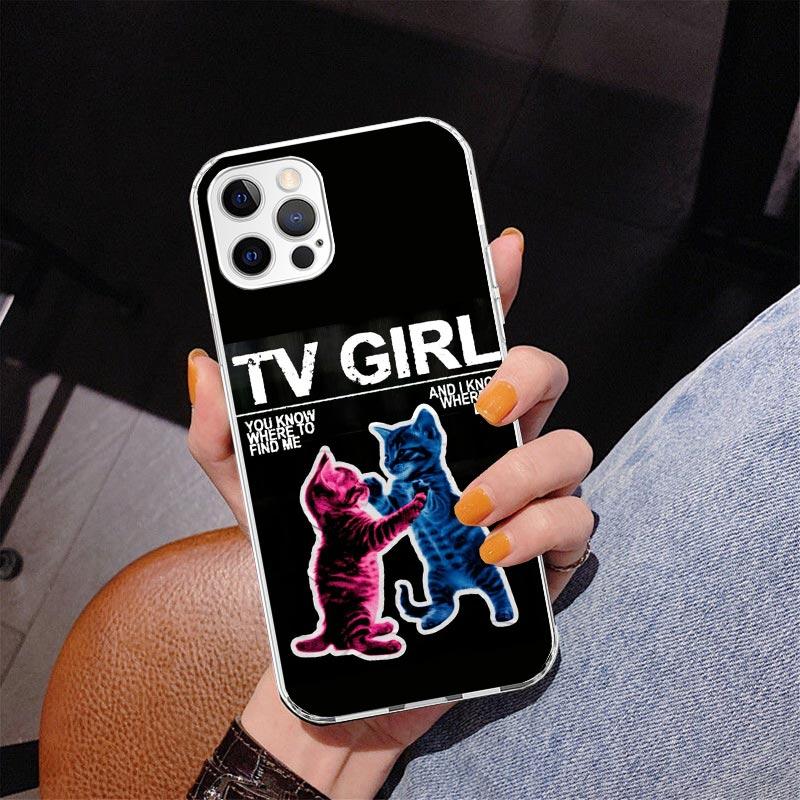 TV Girl Album Phone Case For iPhone 13 12 Mini 11 Pro Max XS XR X SE 7 8 Plus 5S 5 6S 6 Gift Print Cover Fundas