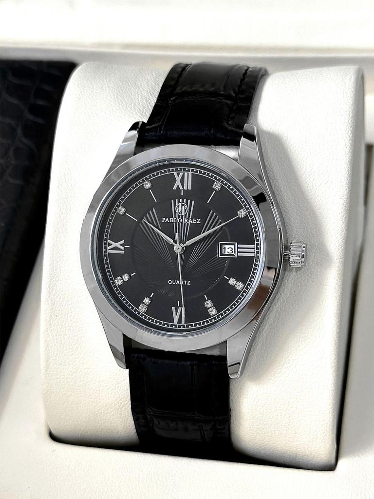 PABLO RAEZ Мужские военные часы с флагом, водонепроницаемые, кварцевые