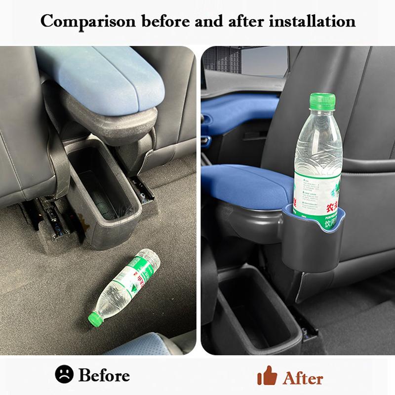Для BYD Seagull Dolphin Mini Surf Центральная консоль Подлокотник Задний подстаканник Держатель для хранения напитков на заднем сиденье Аксессуары для интерьера