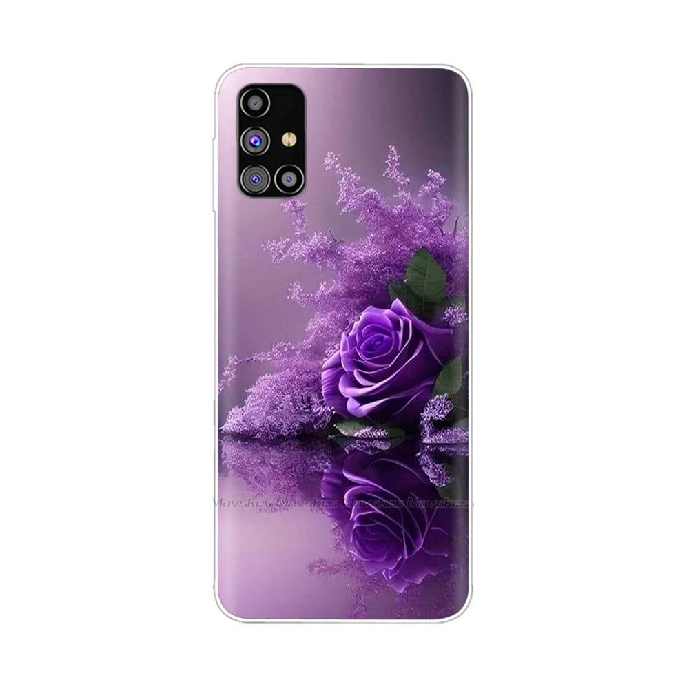 Чехол для Samsung Galaxy M51 SM-M515F Чехол для телефона Креативный Полная защита Задняя крышка из ТПУ Для Samsung M51 M 51 Мягкий силикон Funda