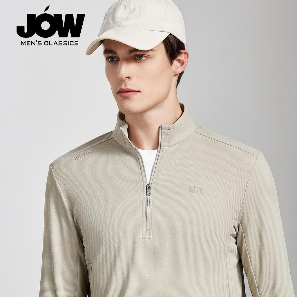 Sports Light Business Series Spring and Autumn Light Outdoor Four-sided Elastic Comfortable Skin-friendly Men's Hoodie T-shirt
