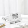 Clean Button Layout Modern Ambient Lighting with 7 Color Two Independent Alarms LCD Alarm Clock Ideal for Home Office