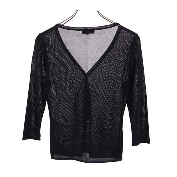 INTER PLANET кардиган с рукавом 7/8 2 черный Женский Б/У