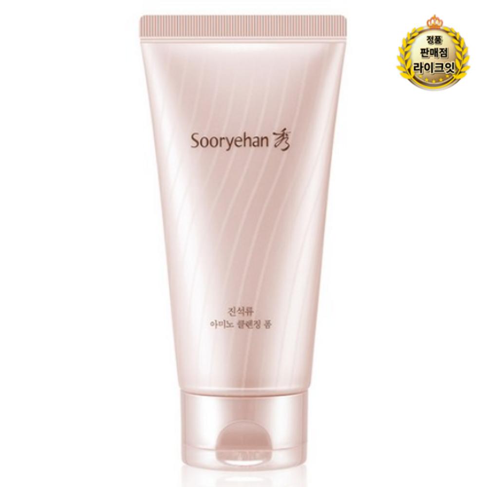 Sooryehan Jinseokryu Amino Cleansing Foam, 160ml, 2 Pieces