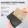 10Pcs Magnetic Picture Frames Photo Magnets Pocket Reusable Magnetic Sign Holder Clear PVC Magnetic Photo Frame for Frigerator