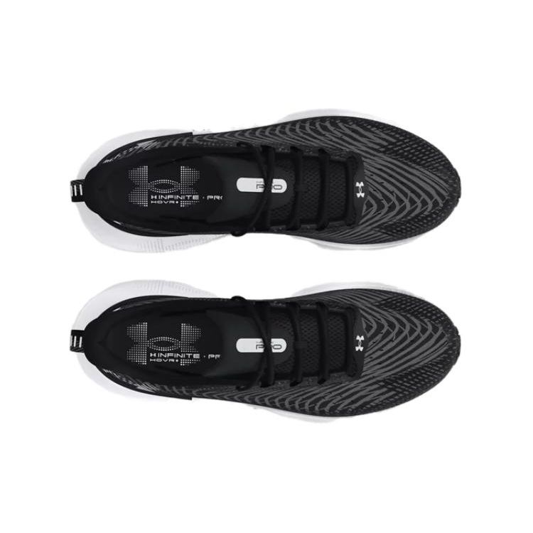 Under Armour Мужские дышащие амортизирующие беговые кроссовки Infinite Pro Черный/Белый 3027190-001