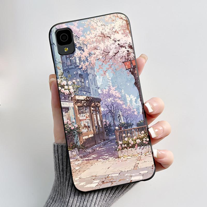 Чехол Для TCL 30Z 30T 30LE Чехол Для Телефона Роскошный Дракон Милый Крутой Мальчики Девочки Черный Мягкий Силикон Задняя Крышка Для TCL 30 Z T LE Оболочка