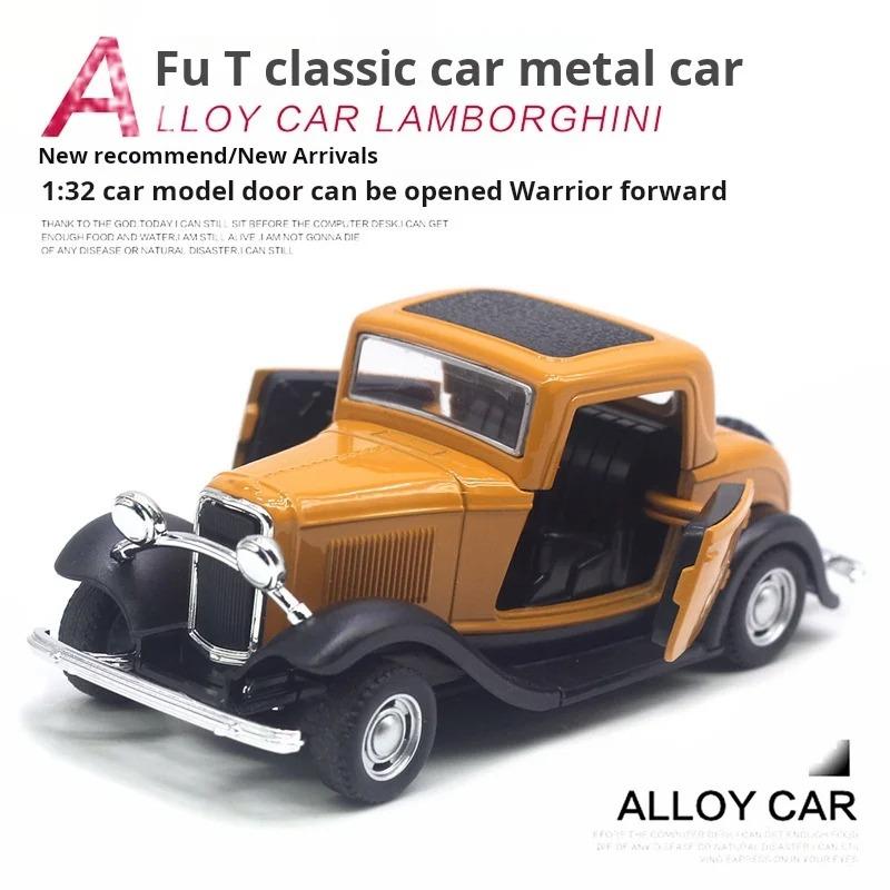 1/32 масштаб литой под давлением классический Ford Mustang GT 1967 GT500 винтажная модель классическая игрушечная машинка с инерционным механизмом миниатюрная копия транспортного средства детский подарок